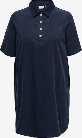Abito camicia 'CARGry-Nessa' di ONLY Carmakoma in blu: frontale