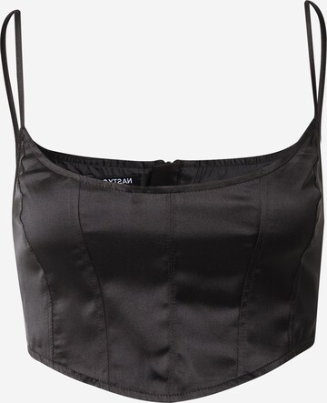 Top di Nasty Gal in nero: frontale