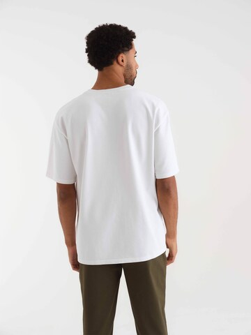 T-Shirt 'Lorenz' TRAPP en blanc