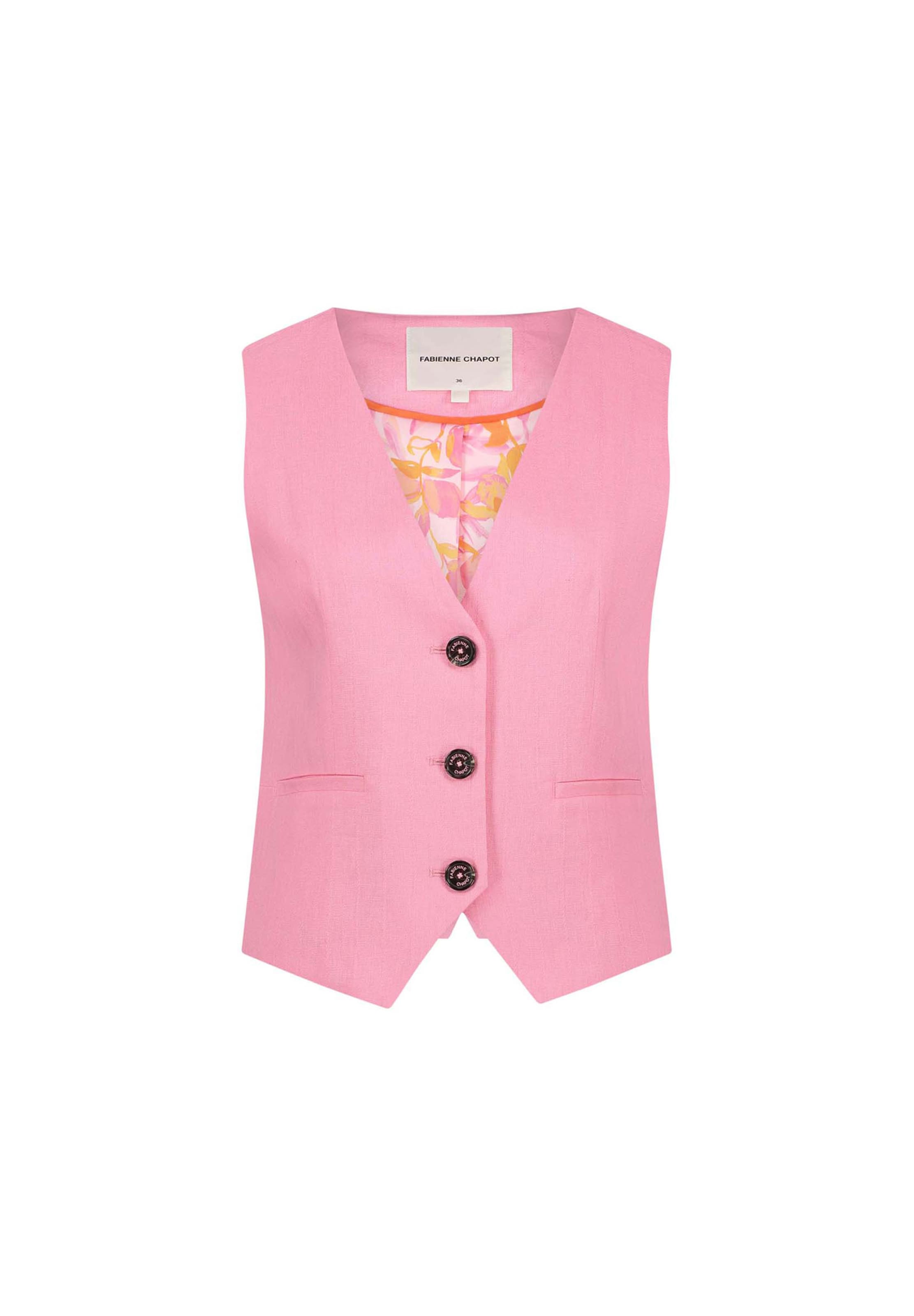 Fabienne Chapot Vest in Pink: front