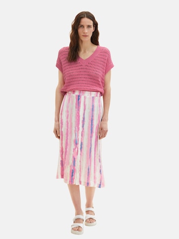 TOM TAILOR Skirt in Pink