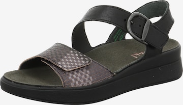 THINK! Sandale 'Meggie' in Schwarz: Vorderseite