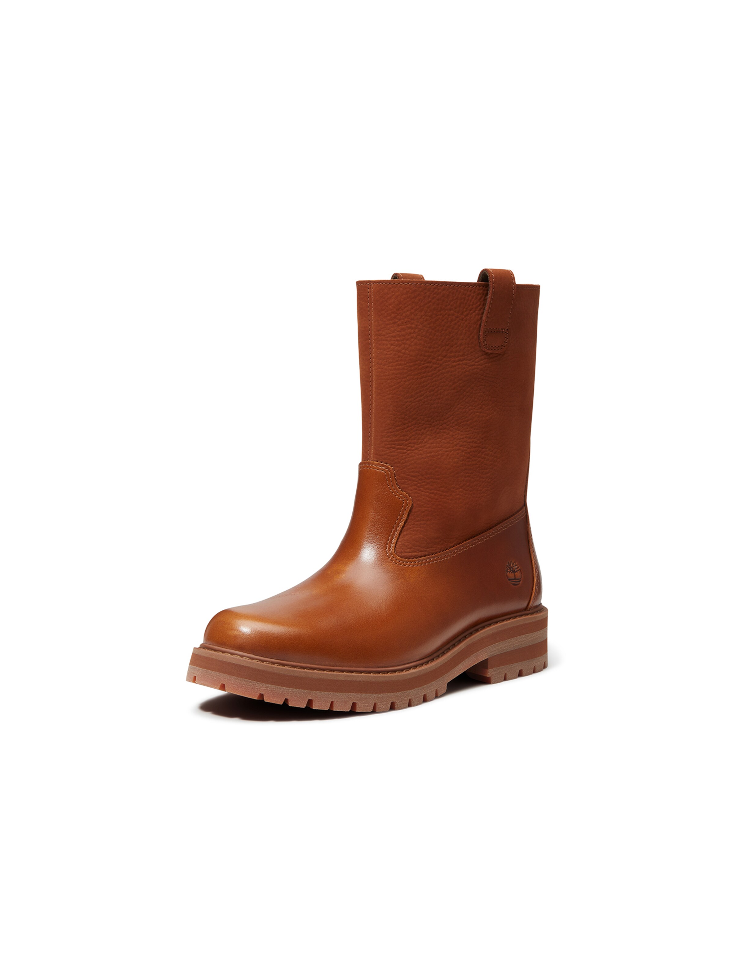 Bottines TIMBERLAND en marron : devant