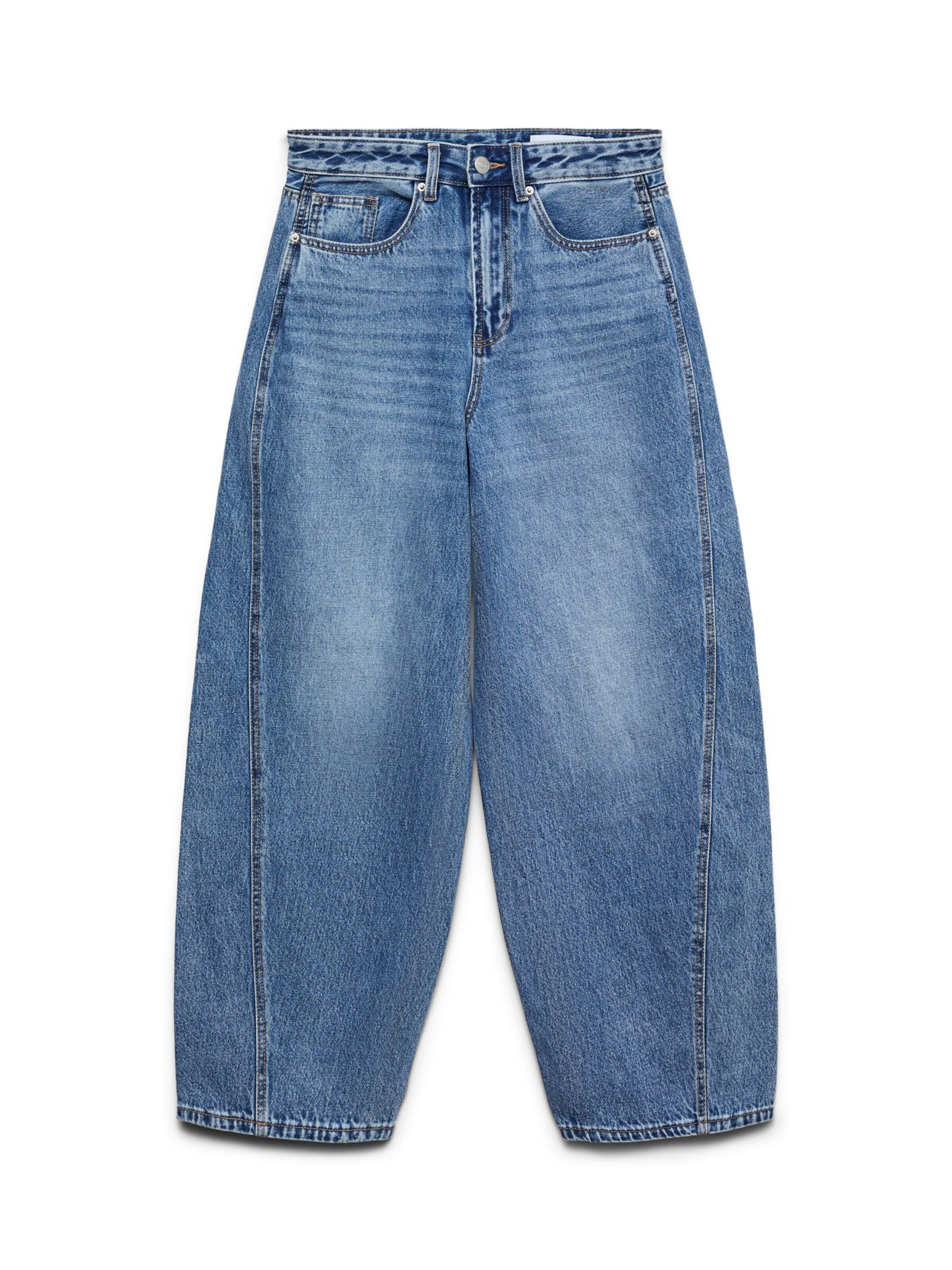 VERO MODA Barrel Džínsy 'VMZoe' - Modrá