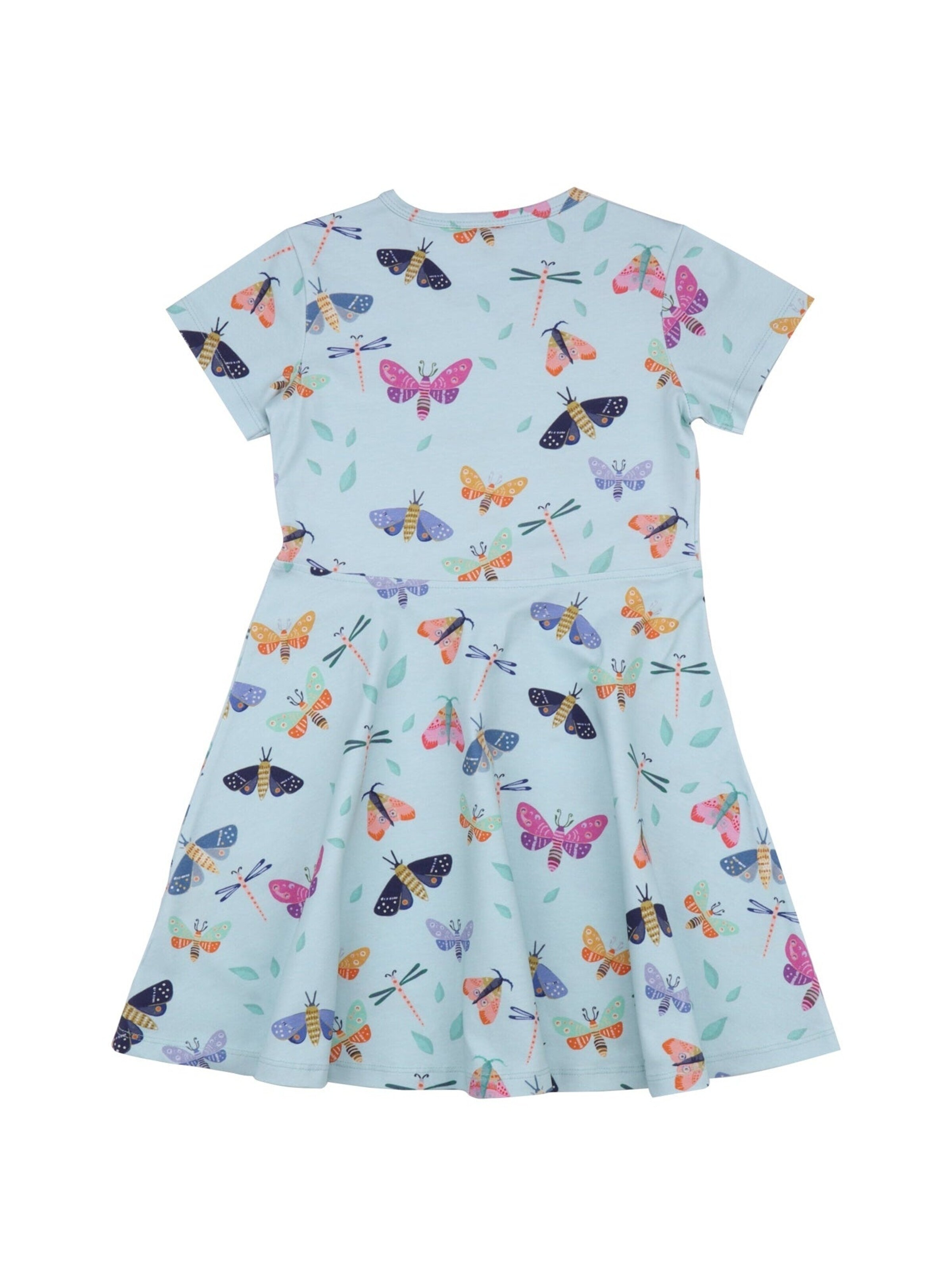 Walkiddy Dress in Blue