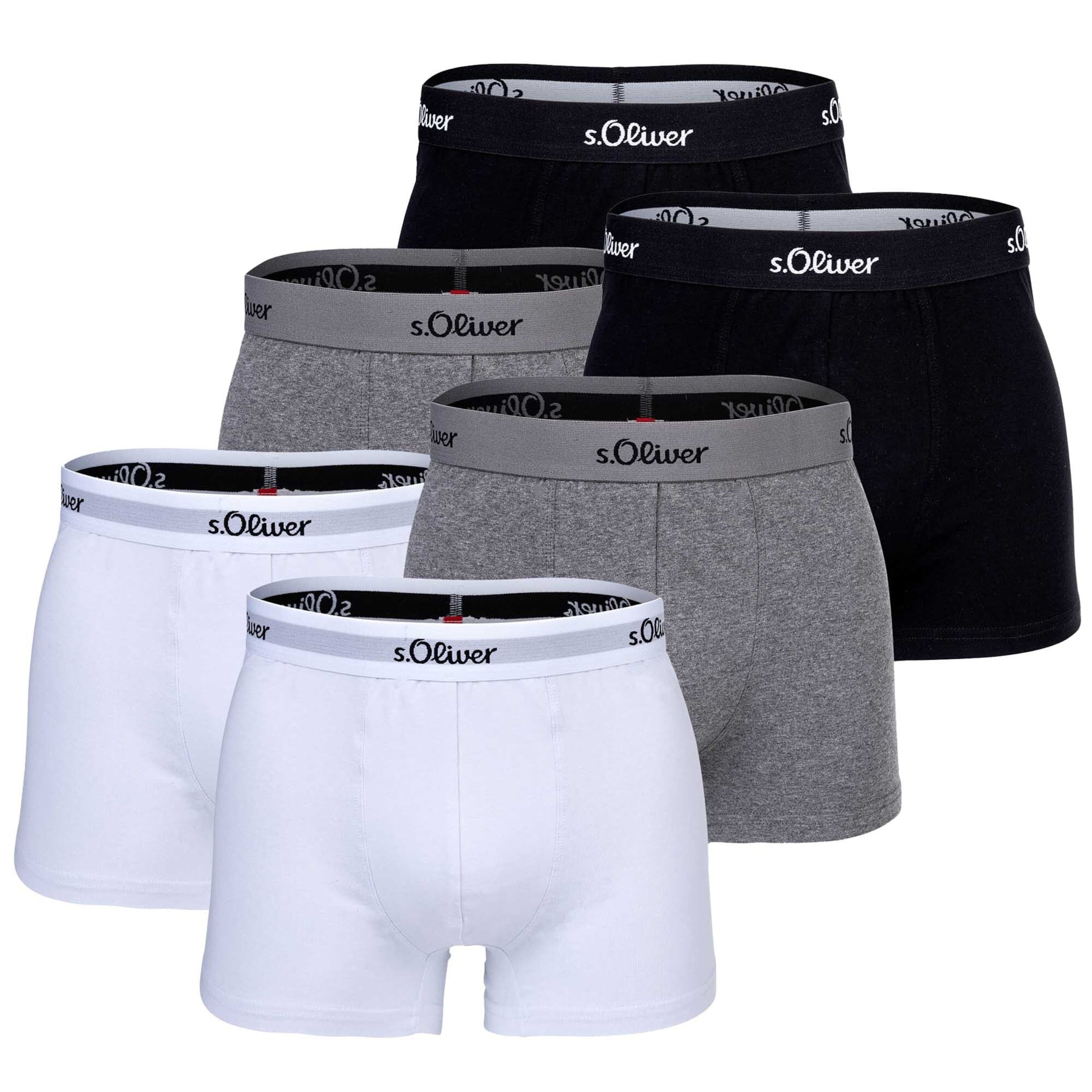 s.Oliver - Calzoncillo boxer en gris: frente