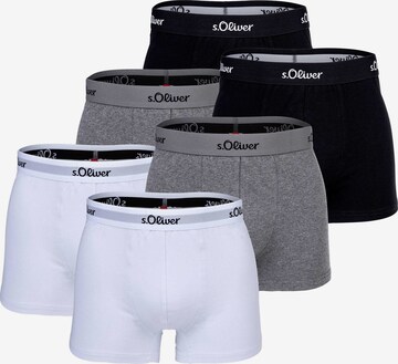 Boxer di s.Oliver in grigio: frontale