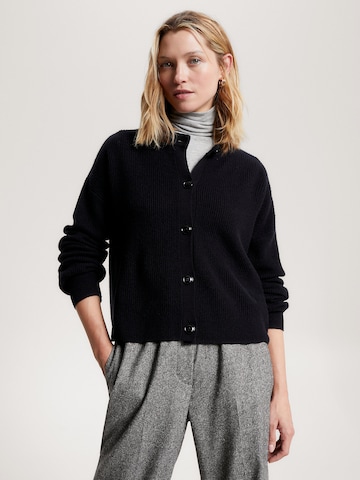 Cardigan TOMMY HILFIGER en noir : devant