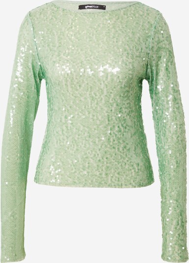 Gina Tricot T-shirt 'Silvana' en vert pastel, Vue avec produit