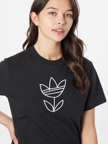 Tricou 'Graphic Tee' de la ADIDAS ORIGINALS pe negru