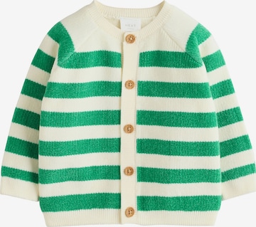 Next Neuletakki värissä vihreä: etupuoli