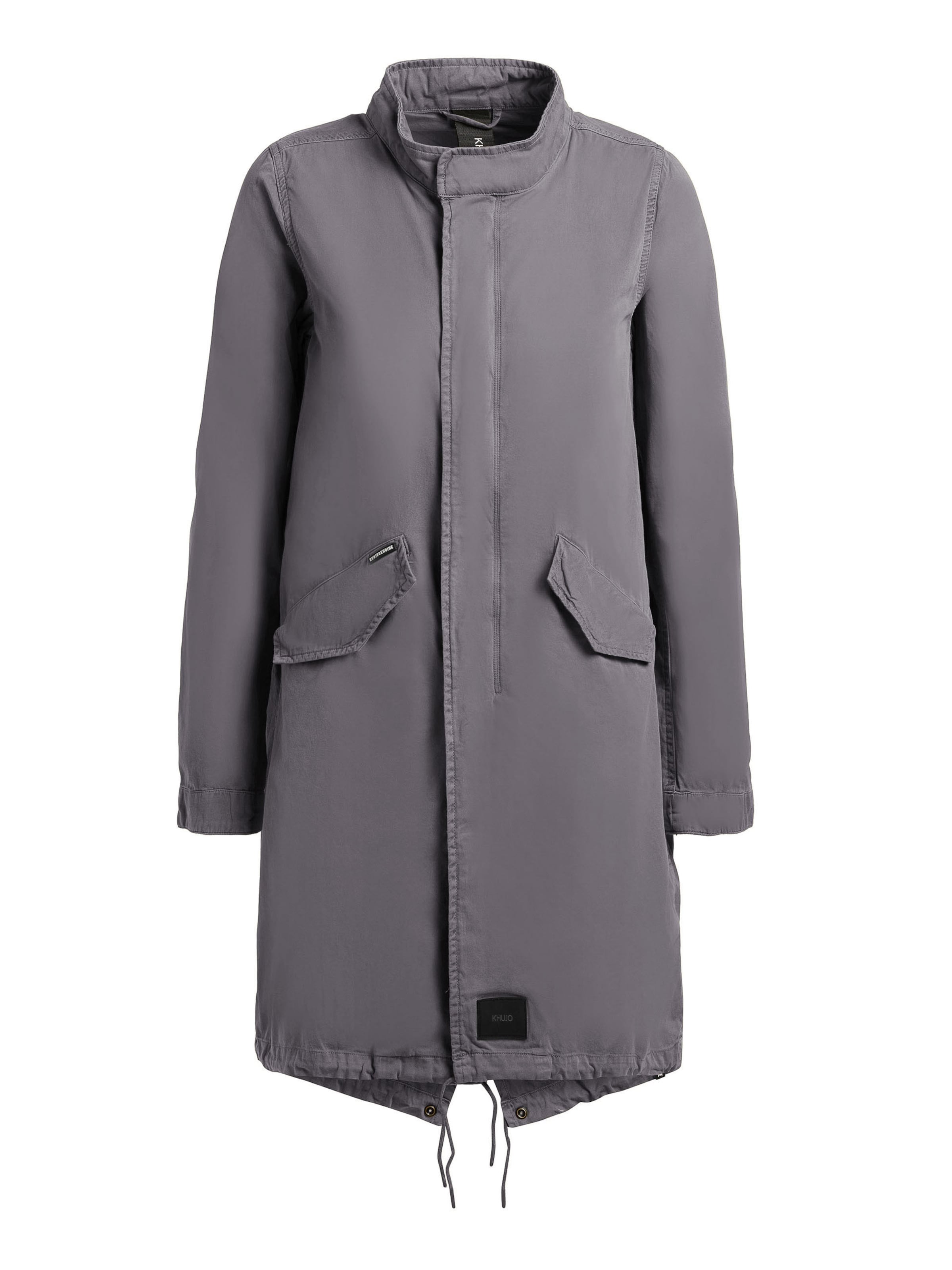 Cappotto di mezza stagione 'Theres' di khujo in grigio: frontale