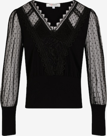 Morgan Shirt '221-TAGADA' in Schwarz: Vorderseite