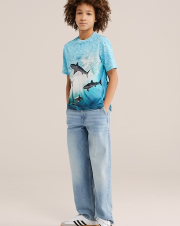 Maglietta di WE Fashion in blu