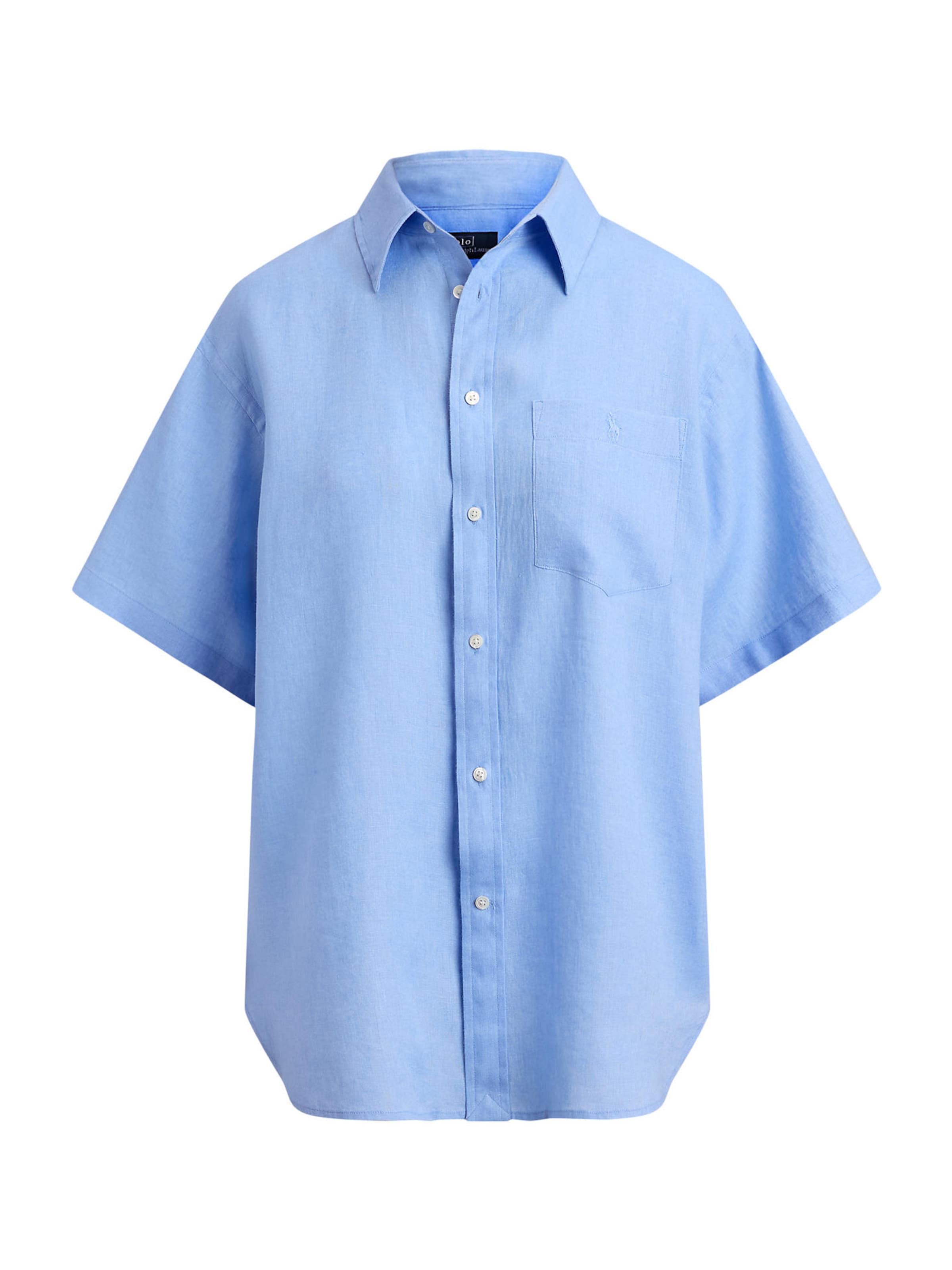 Camicia da donna di Polo Ralph Lauren in blu: frontale
