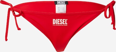 DIESEL Bikinihose 'BRIGITTES' in rot / weiß, Produktansicht