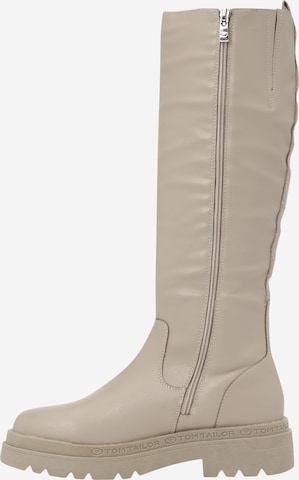 Bottes TOM TAILOR en beige