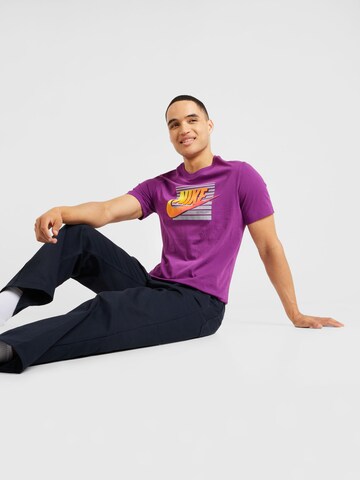 Nike Sportswear Shirt 'FUTURA' in Purple