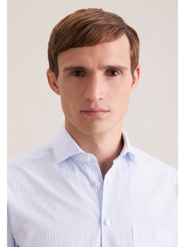 Coupe regular Chemise 'Casual Business' SEIDENSTICKER en bleu