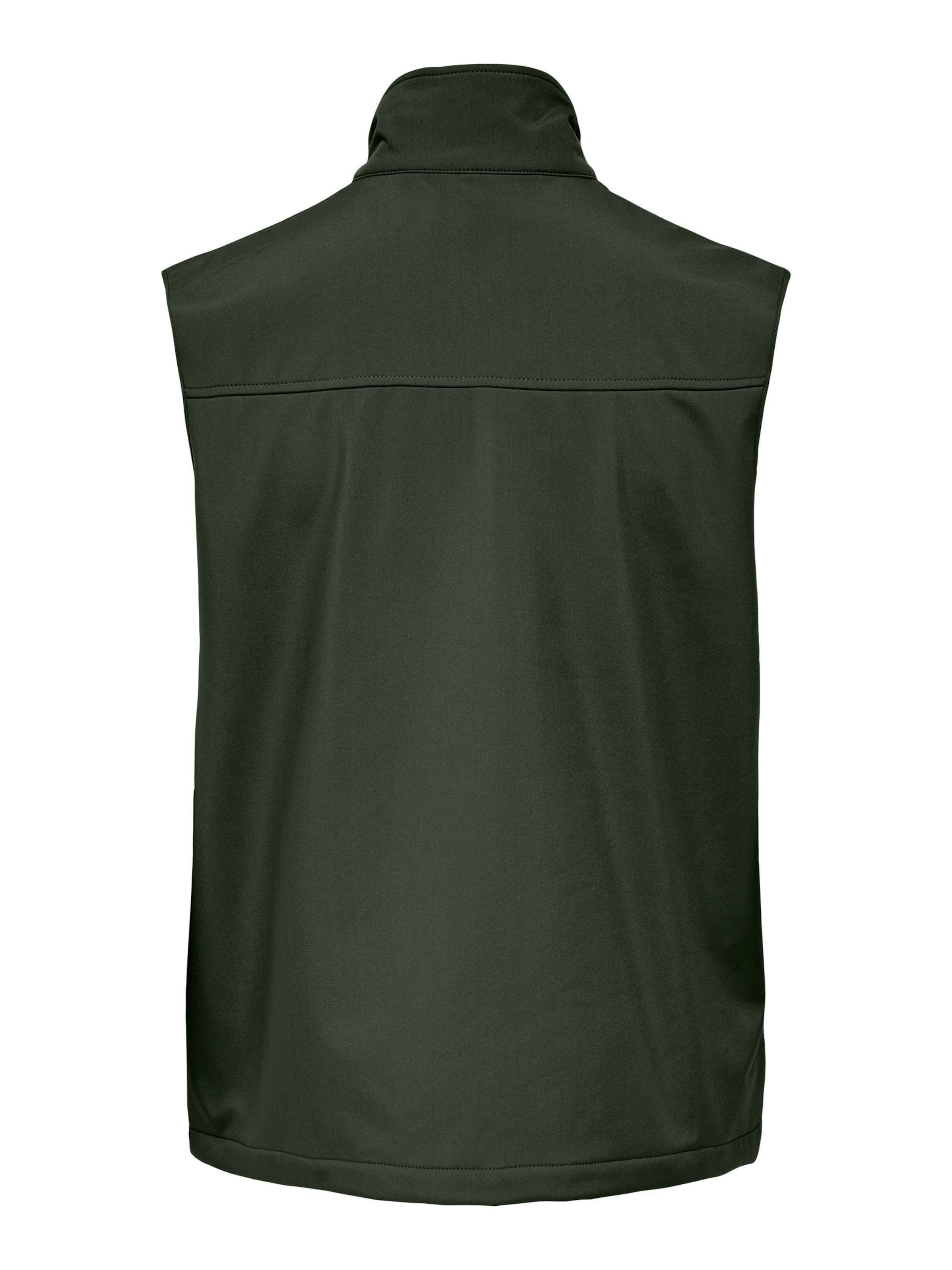 Only & Sons Bodywarmer 'ONSBowie' in Groen