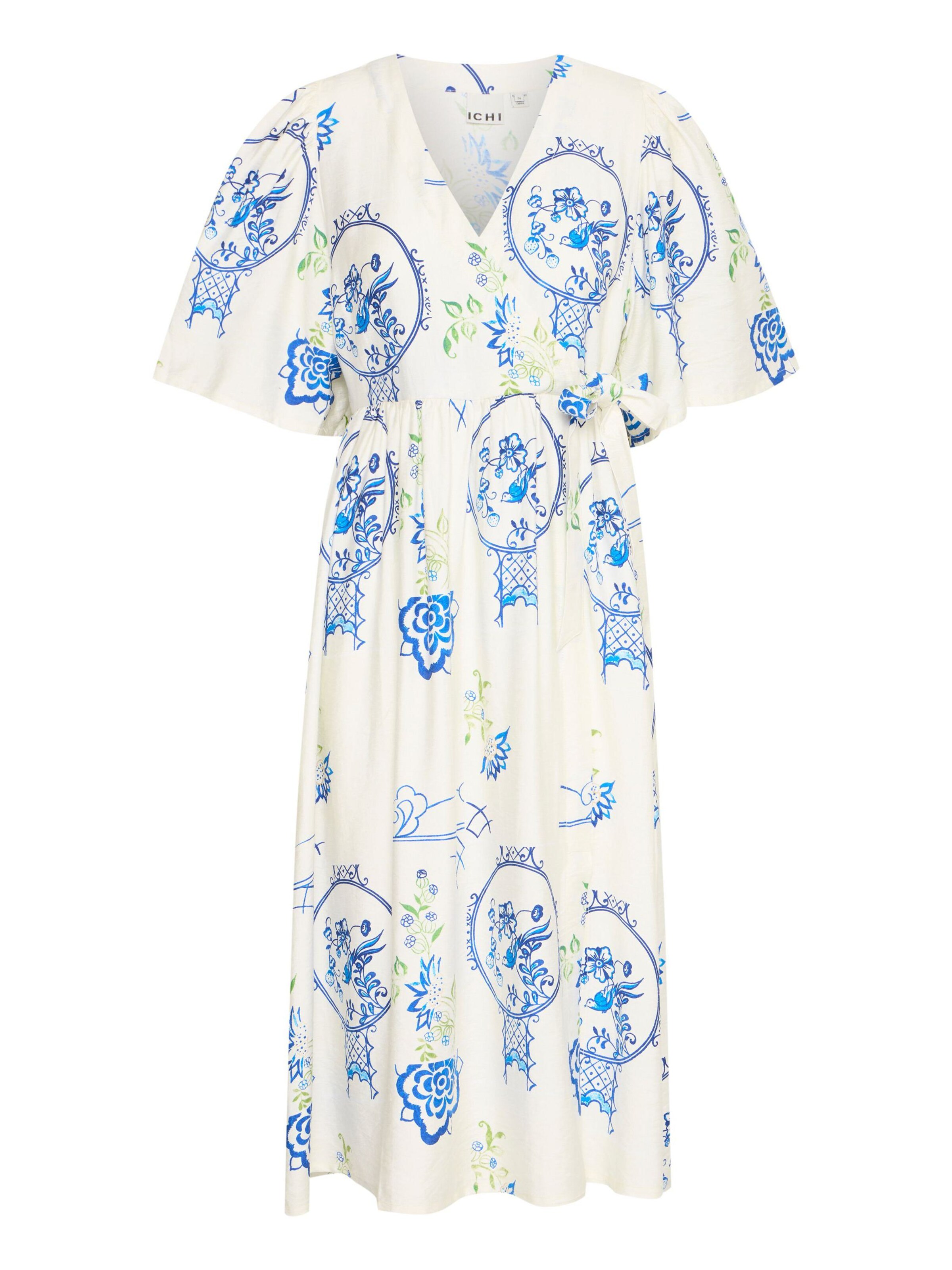 ICHI Zomerjurk 'Lucie' in Wit: voorkant