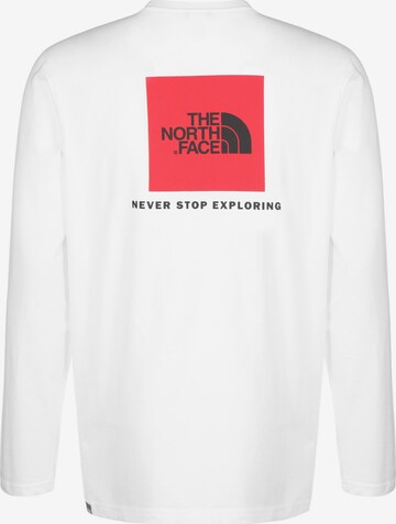 THE NORTH FACE - Ajuste regular Camiseta 'Red Box' en blanco