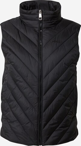 BOSS Bodywarmer 'Palassy' in Zwart: voorkant