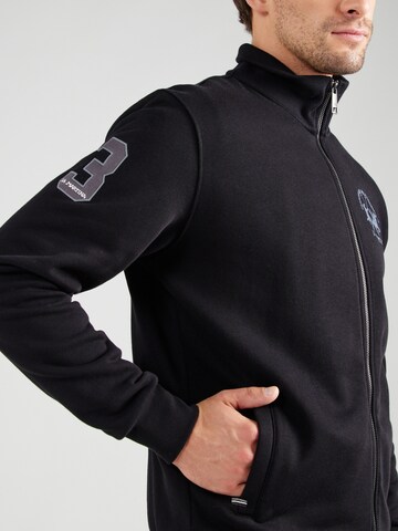 La Martina Sweat jacket in Black