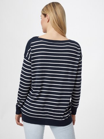 Pull-over 'Mala' Kaffe en bleu