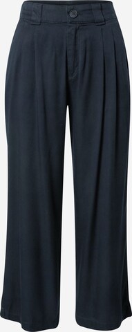 Loosefit Pantalon à pince s.Oliver en bleu : devant