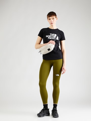 Skinny Pantaloni sport 'FLEX' de la THE NORTH FACE pe verde
