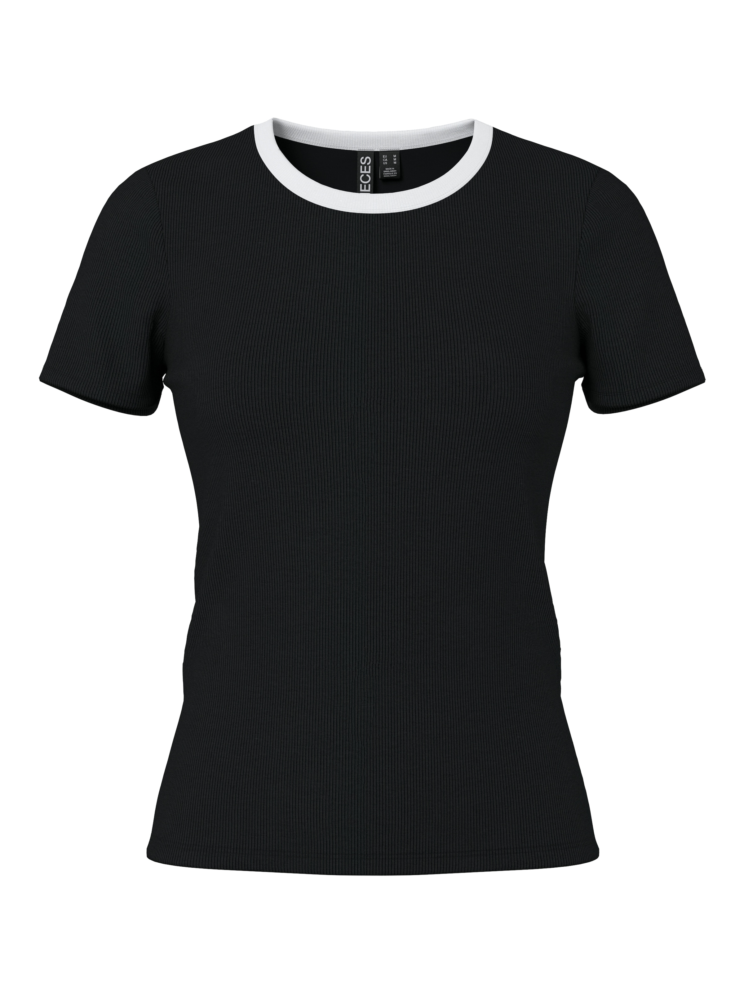 PIECES Shirt 'PCMay' in Black: front