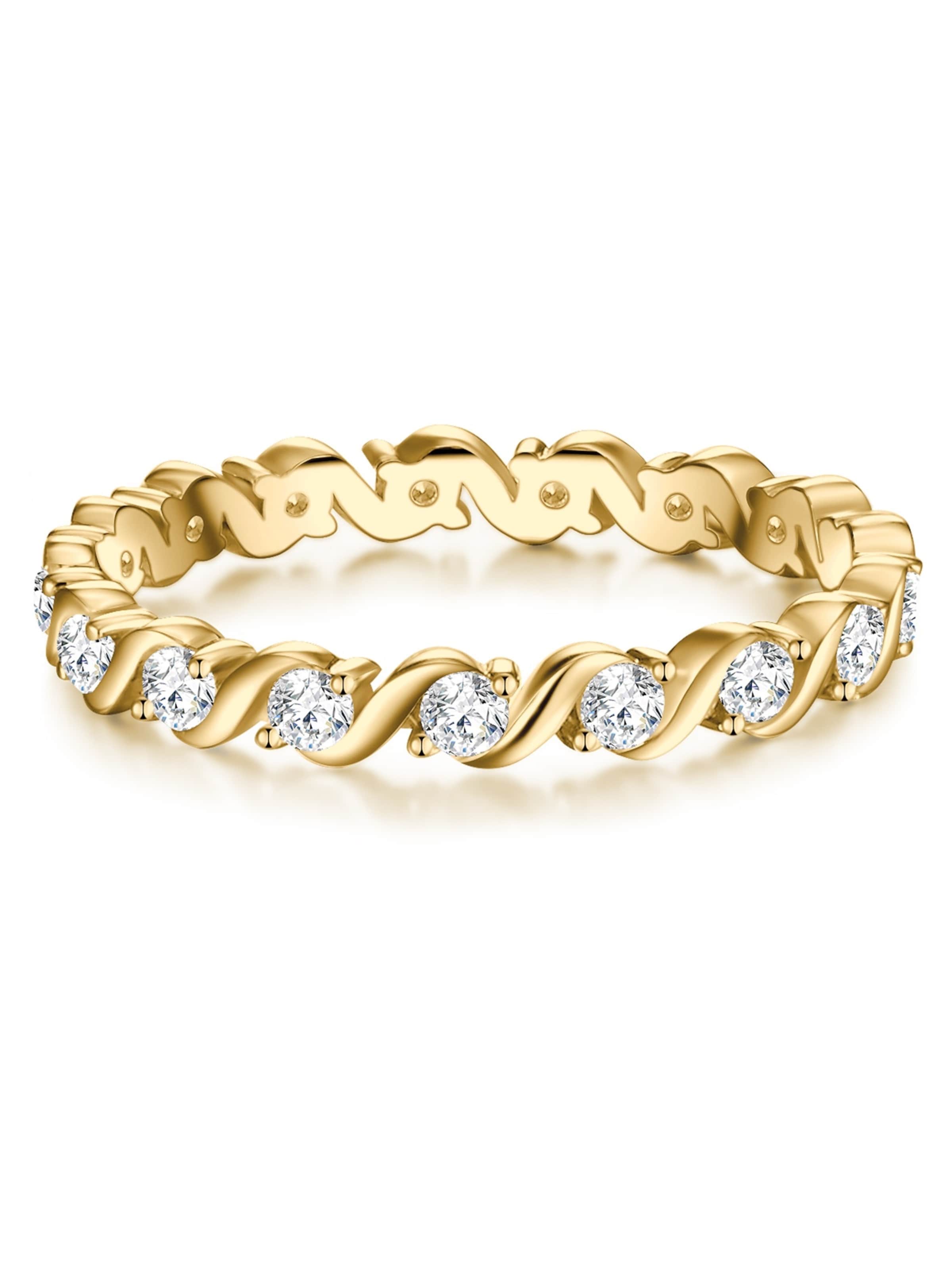 Trilani - Anillo en oro: frente