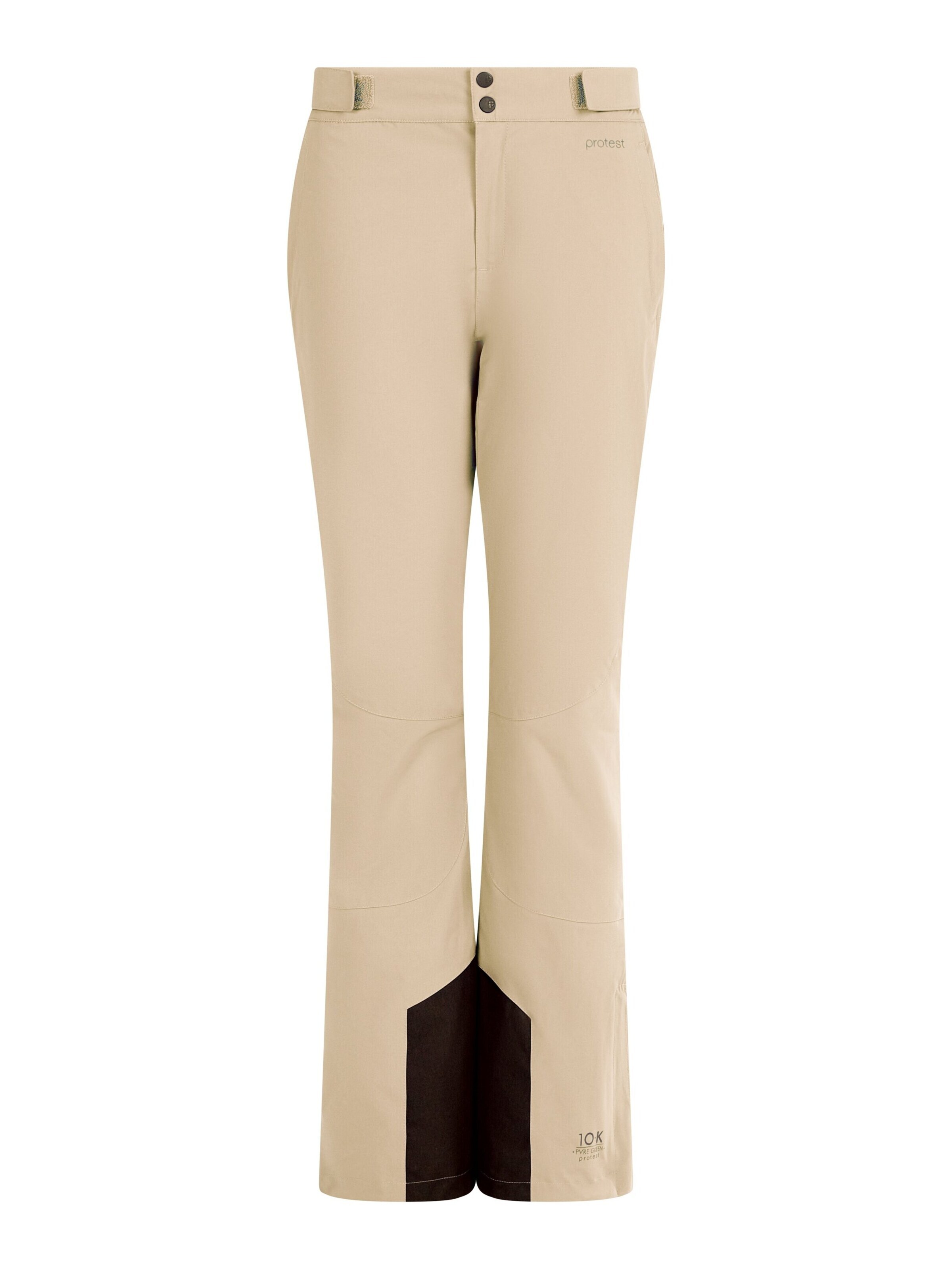 PROTEST Slim fit Sports trousers 'PRTVoleta' in Brown: front