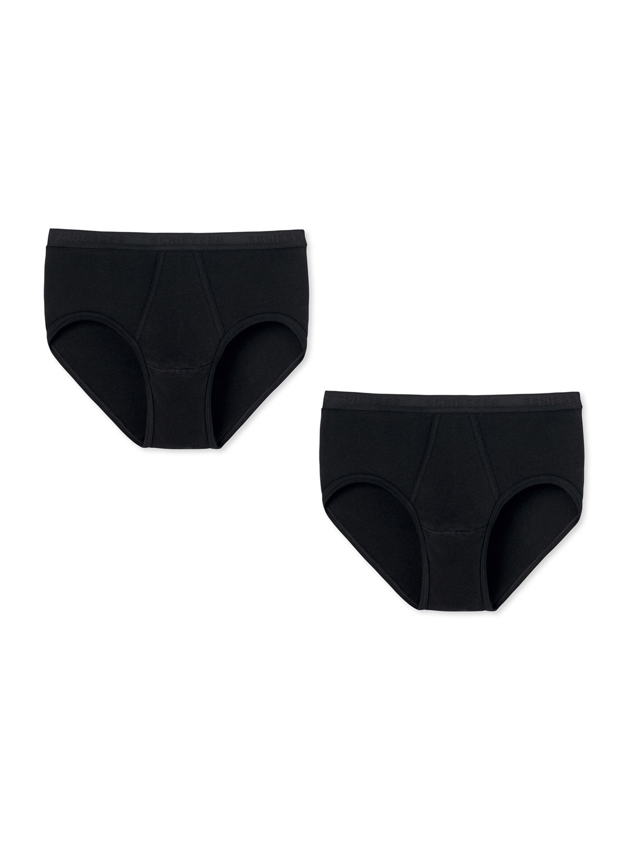 Slip 'Original Classics Sport' uncover by SCHIESSER en noir : devant