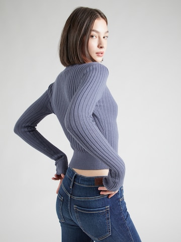 HOLLISTER Sweater 'WEBEX' in Blue