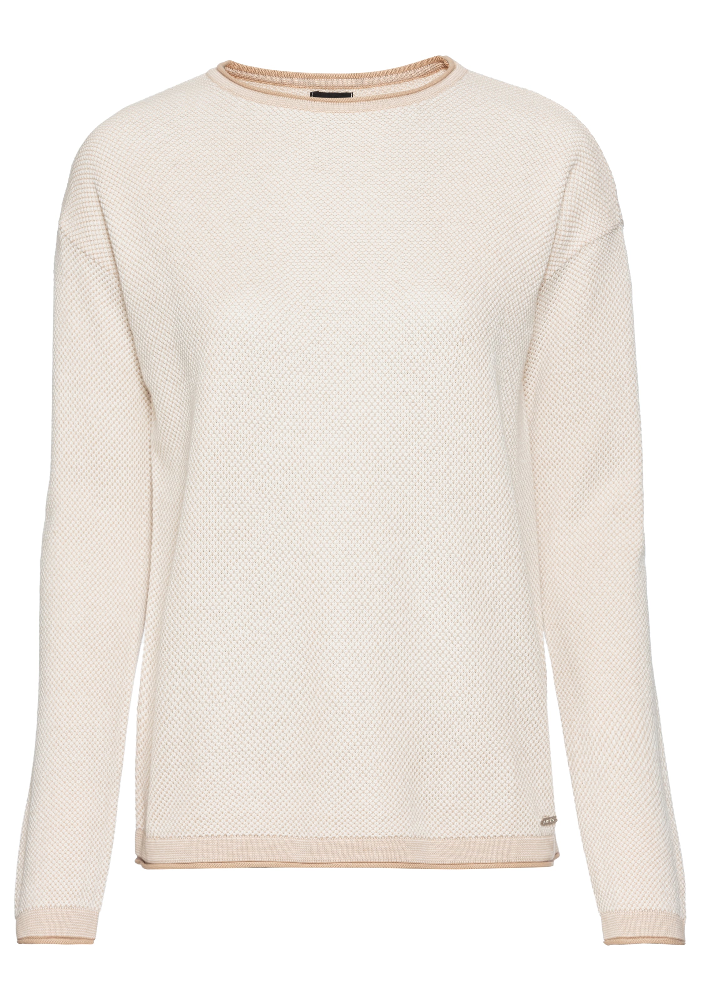 LAURA SCOTT Pullover in Beige: Vorderseite