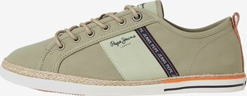 Pepe Jeans Sneaker  ' MAOUI TAPE SUNSET ' in Grün: predná strana