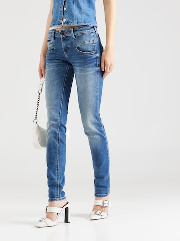 Coupe slim Jean 'Alexa' FREEMAN T. PORTER en bleu : devant