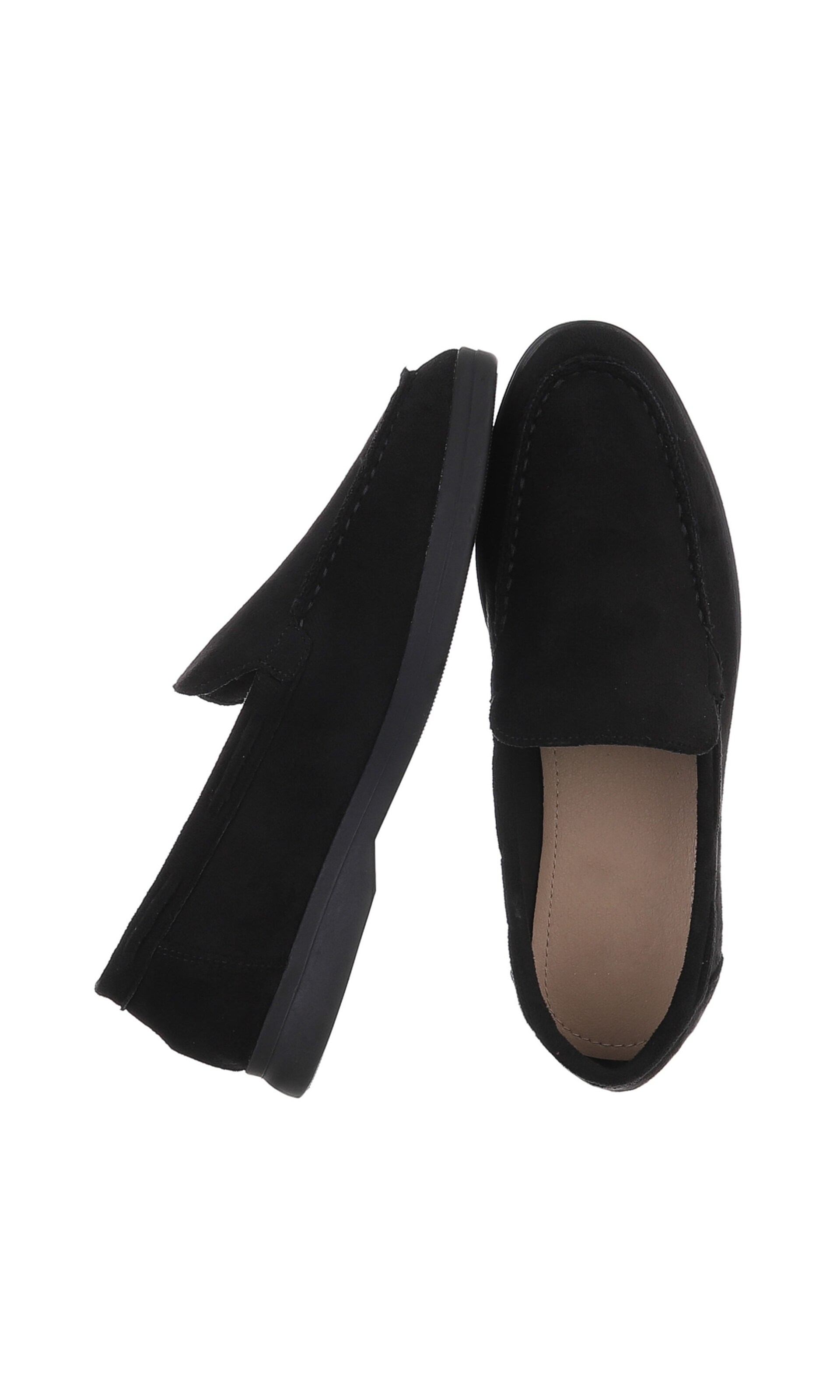Ital-Design Slipper in Schwarz