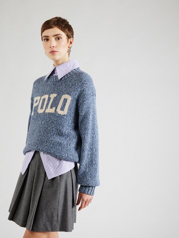 Pull-over 'INTSA' Polo Ralph Lauren en bleu : devant