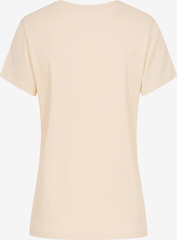 Cotton Candy T-Shirt 'Bandra' in Beige