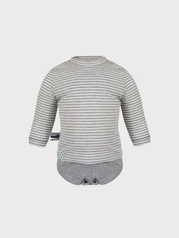 OrganicEra Romper/Bodysuit in Grey: front