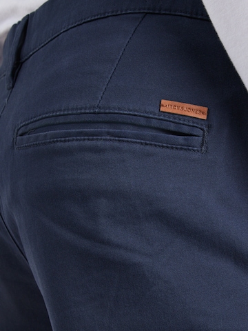 JACK & JONES Slimfit Παντελόνι τσίνο 'JWHKOWIE' σε μπλε
