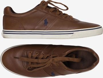 Polo Ralph Lauren Sneaker 45 in Braun: Vorderseite