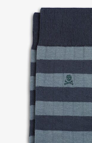 Scalpers Stripes Long Socks ' ' in Blau