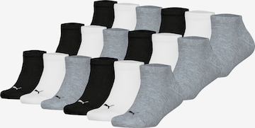 PUMA Sokken in Grijs: voorkant