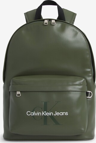 Calvin Klein Jeans Backpack in Green: front