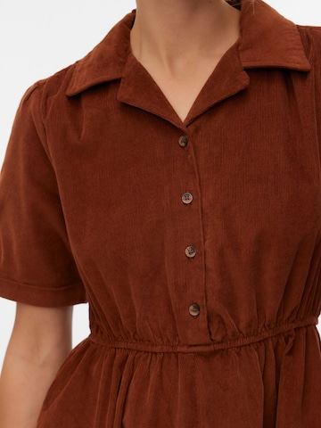 VERO MODA Jurk 'VMRay' in Bruin