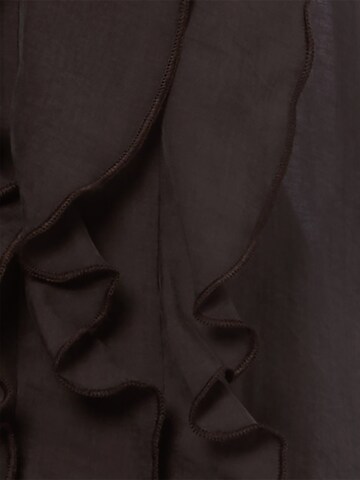 Marie Lund Bluse in Braun